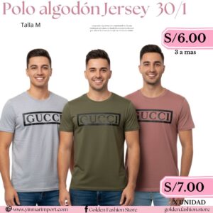 Polo algodón Jersey  30/1
