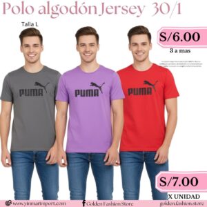 Polo algodón Jersey  30/1