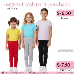 Leggins Fresh terry perchado